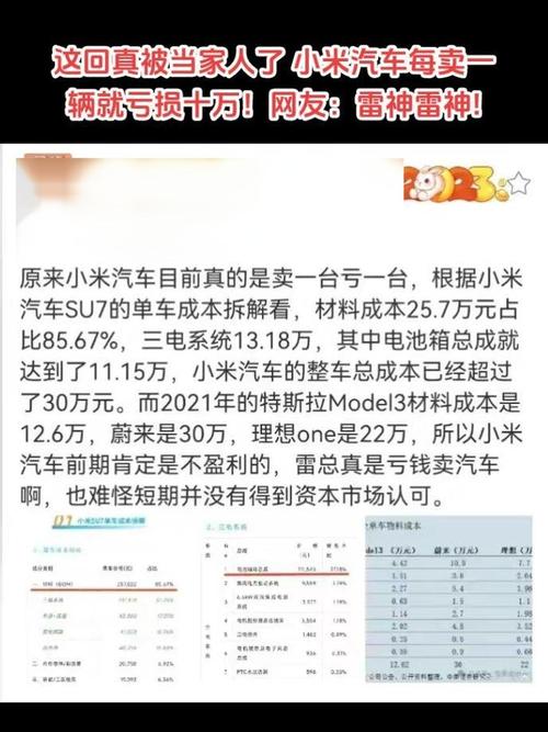 小米汽车为什么会亏损,小米汽车为什么会亏损呢