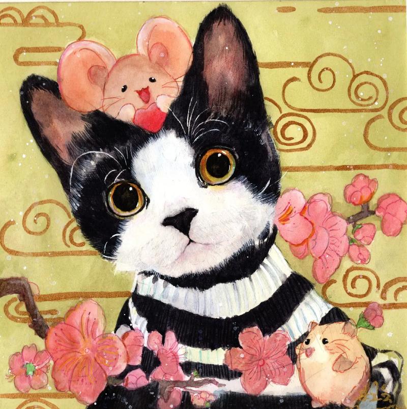 “可爱的猫”是什么生肖动物