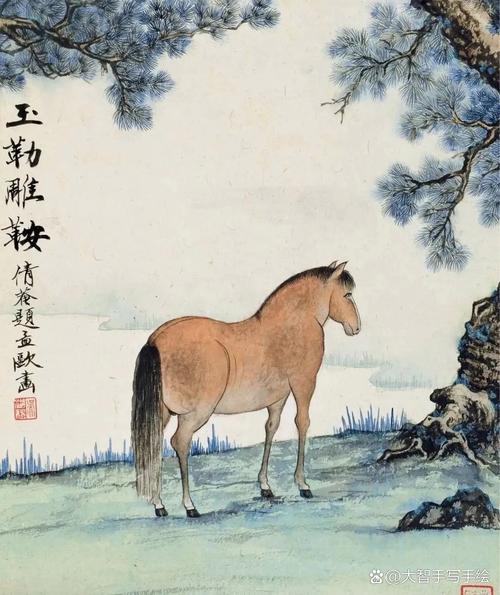 “碧海蓝天识风情农夫上田早回家”是什么生肖动物