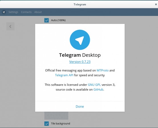 关于telegramforwindows的信息