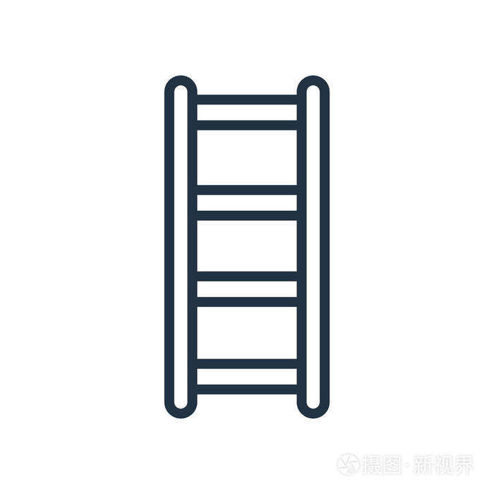 怎么简笔画梯子，梯子简笔画 儿童画