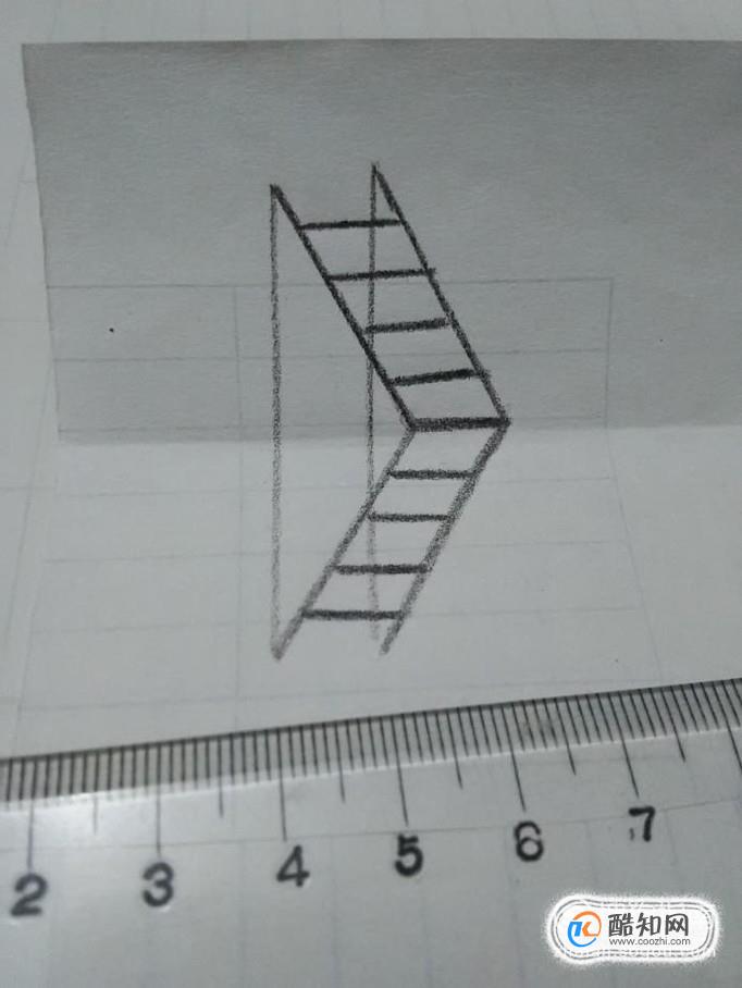 3d梯子的画法,3d画怎么画简单易学梯子 3d梯子的画法,3d画怎么画简单易学梯子