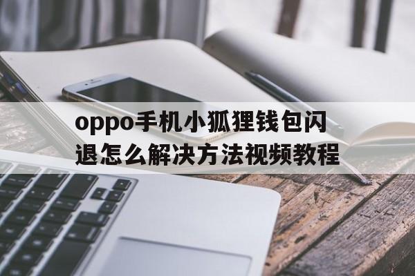 oppo手机小狐狸钱包闪退怎么解决方法视频教程-oppo手机小狐狸钱包闪退怎么解决方法视频教程图片
