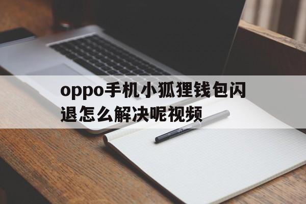 oppo手机小狐狸钱包闪退怎么解决呢视频-oppo手机小狐狸钱包闪退怎么解决呢视频教程