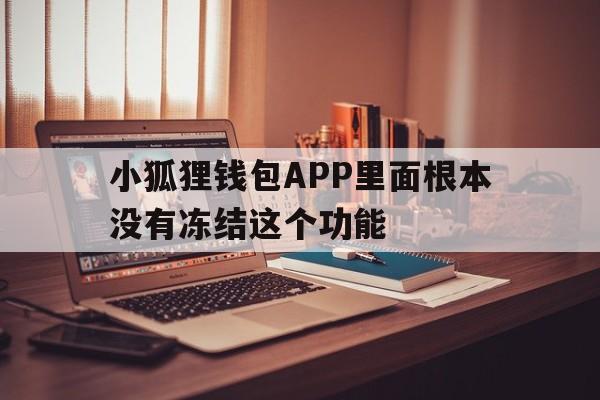 关于小狐狸钱包APP里面根本没有冻结这个功能的信息